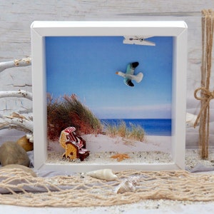 Geldgeschenk Verpackung Nordsee Ostsee Strandkorb Geldverpackung Urlaub Reise Gutschein