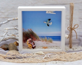 Money gift packaging North Sea Baltic Sea beach chair money packaging holiday travel voucher