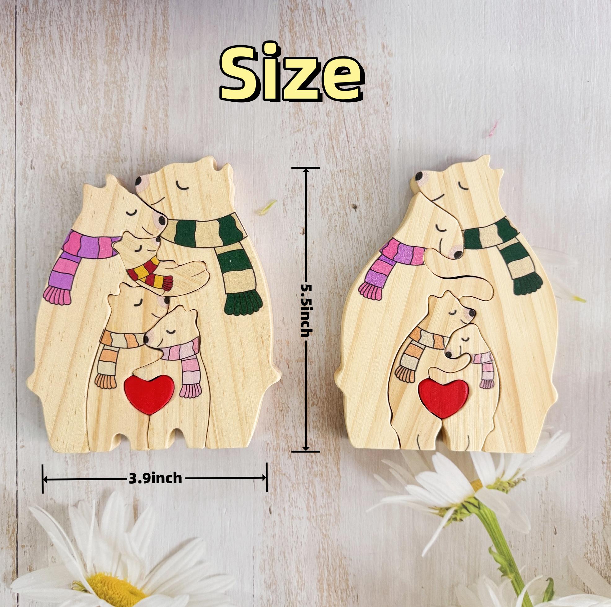 Wooden Bear Puzzle – IL-ĦSIEB KOLLOX
