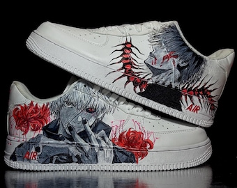 Tênis Nike personalizados com tema de anime