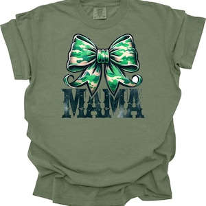 Mama Camo Coquette Bow PNG, Old School Camo png, Girls Camo Bow Png Shirt, Retro Hunting Sublimation, Coquette Bow Png, Camoflauge Print Png
