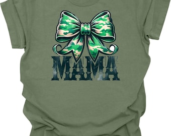 Mama Camo Coquette Bow PNG, Old School Camo png, Girls Camo Bow Png Shirt, Retro Hunting Sublimation, Coquette Bow Png, Camoflauge Print Png