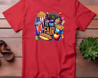 Take me to the Fair Sublimation Design PNG Digital Download , County State Fair Country Rides png, Neon Ferris Wheel, Fall Autumn Design