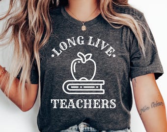 Es lebe die Lehrer T-Shirt, Lehrer Geschenk, lustiges Lehrer Shirt, Lehrer Wertschätzung, Back to School Shirt, Lehrer Tshirt, Lehr Shirt