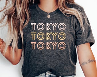 Camiseta de Tóquio, Camiseta Love Tokyo, Férias em Tóquio, Camiseta de lua de mel, Presente de Tóquio, Viagem em família, Camiseta japonesa, Camiseta de Tóquio, Camiseta do Japão, Viagem
