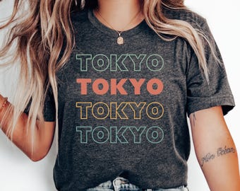 Camiseta de Tóquio, Presente de Tóquio, Camiseta de Amor de Tóquio, Camiseta de Tóquio, Viagem em Família, Camiseta de Lua de Mel, Camiseta Japonesa, Férias em Tóquio, Viagem, Camiseta do Japão
