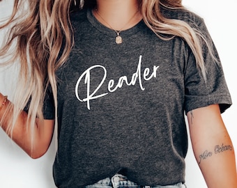 Reader T-Shirt, Funny Bookworm Gift, Librarian Gift, Book Lover Shirt, Reading Teacher Shirt, Funny Librarian Shirt, English Teacher Shirt