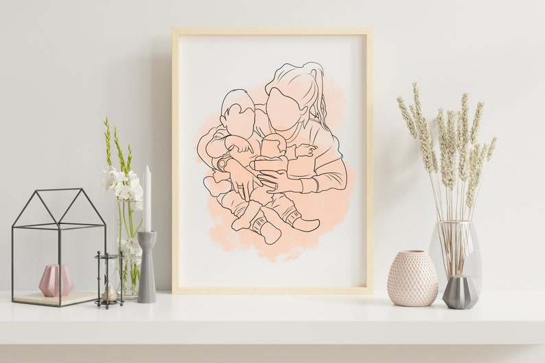 Single Line Drawing, Sketches From Photo, Line Drawing From Photo, Line ...