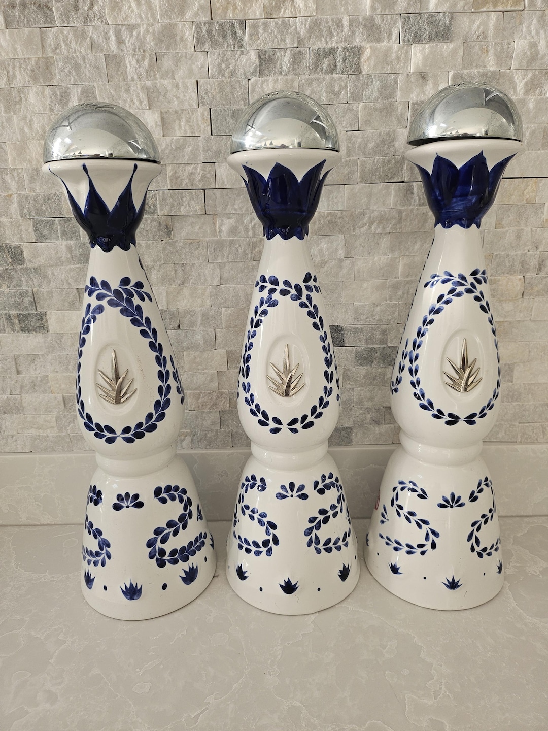 Big Size Clase Azul Tequila Reposado 1.75 Litre Size Empty Bottle