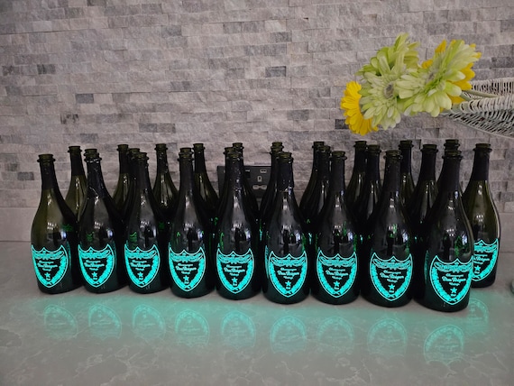 Dom Perignon Champagne LED Light-up Bottle (empty) Free
