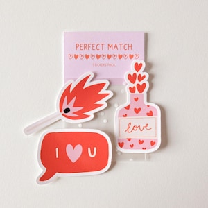 Stickers Pack • "Perfect Match"