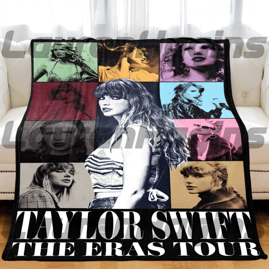 Taylor ERAS Tour Swift Throw Blanket ERAS Blanket Etsy