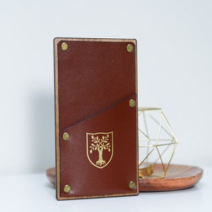 Estuche de cuero para cubiertos, porta cubiertos personalizado, porta cuchillos, tenedor y cuchara, organizador de cubiertos para cafetería, bar y restaurante.