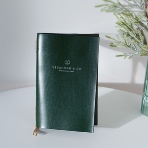 Binder Menu Holder, Custom Menu Cover A5/US Half-letter, Leather Menu Cover, Custom Menu Cover,