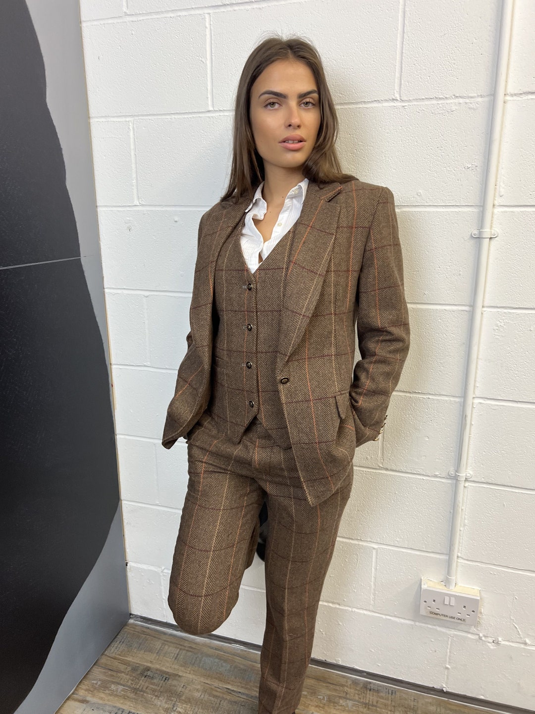 Fashion Solid Color Classic Ladies Suit main image 1