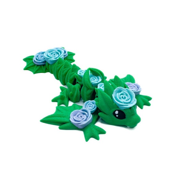 Tiny Rose Wyvern - Etsy