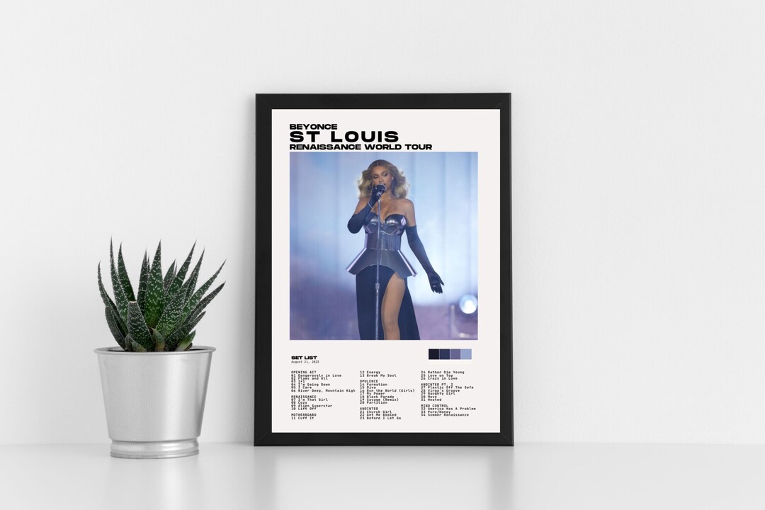 Beyonce Renaissance Tour St Louis Poster - Etsy