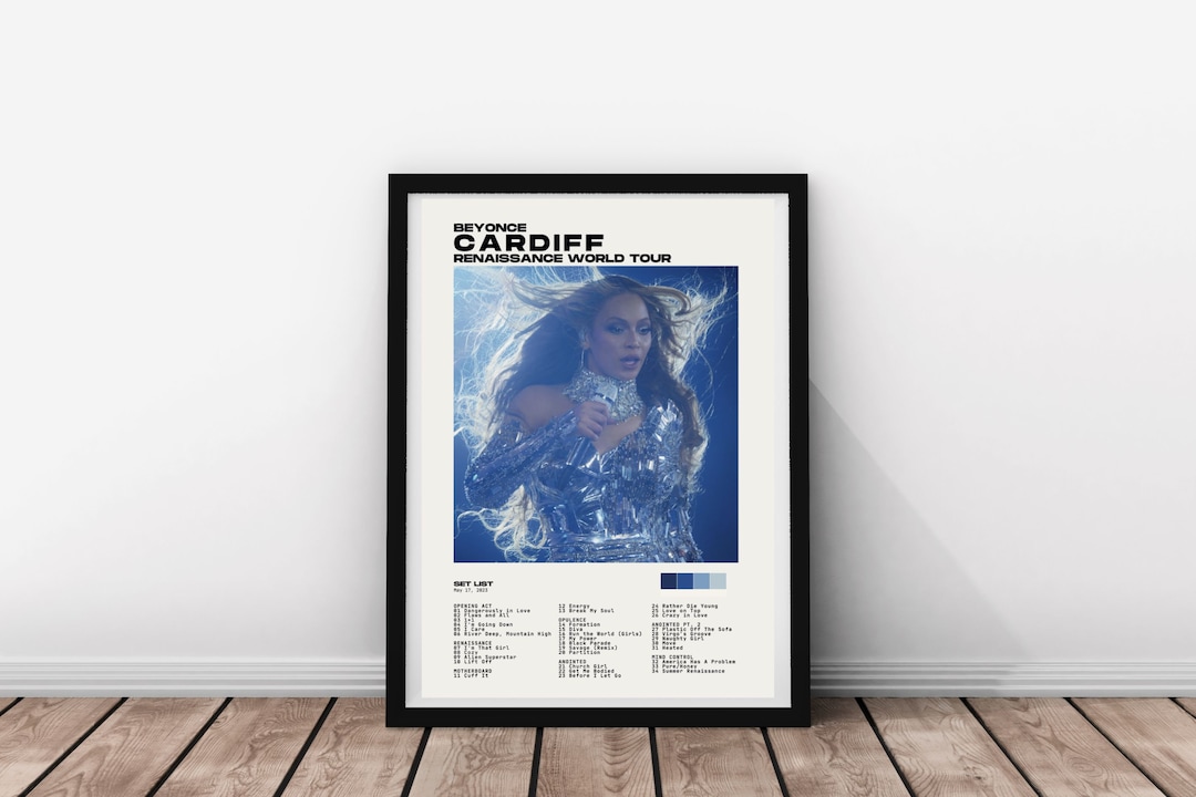 Beyonce Renaissance Tour CARDIFF Poster - Etsy