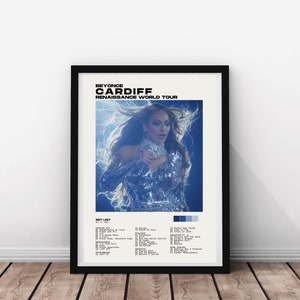 Beyonce Renaissance Tour CARDIFF Poster - Etsy