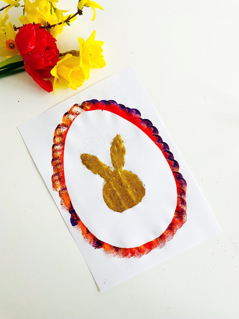  Bastelvorlage Ostern zum Download, Oster Fensterbilder, Osterhase 