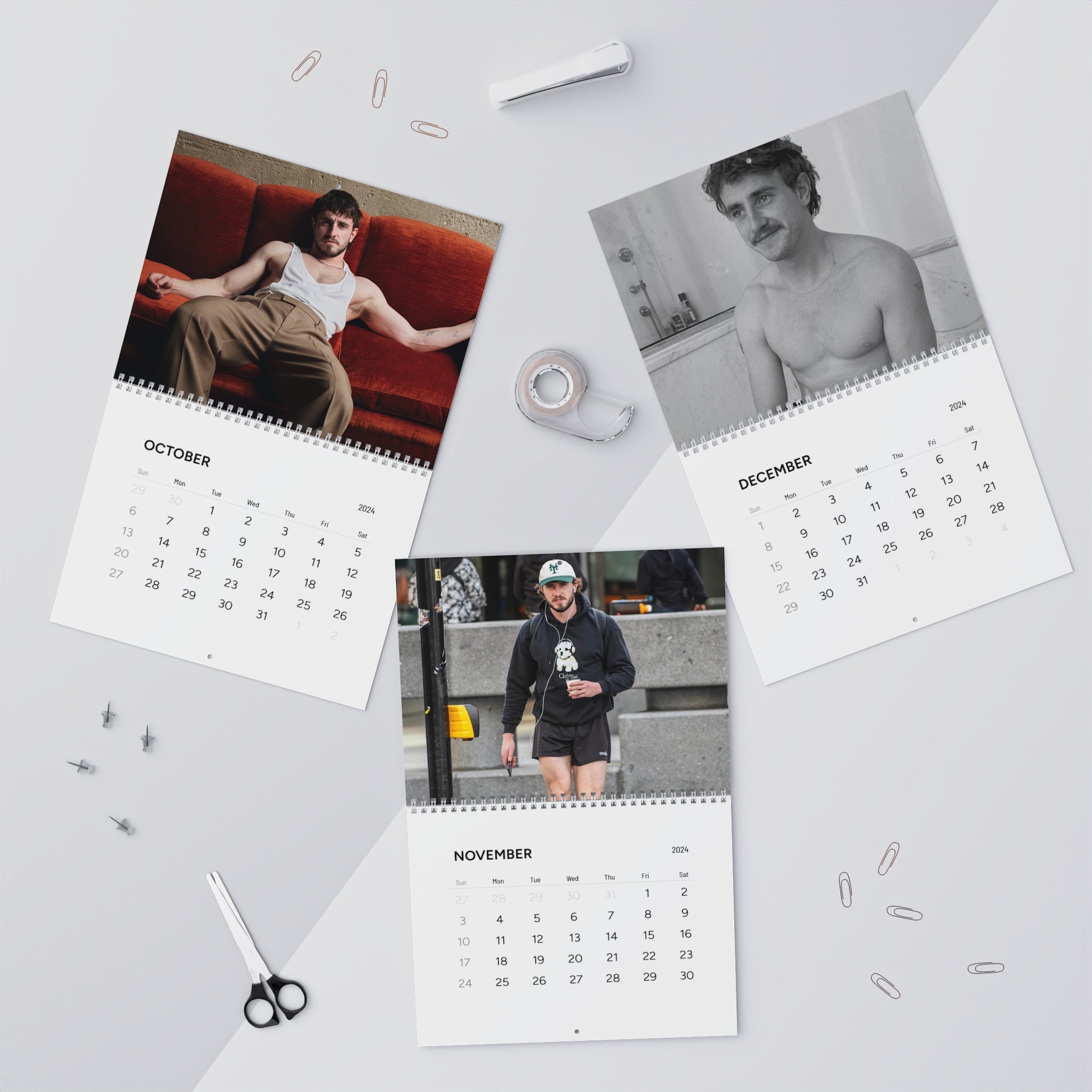 Paul Mescal 2024 Calendar Gift for Normal People, Aftersun Fans Home Paul Mescal Calendar 2025 Amazon