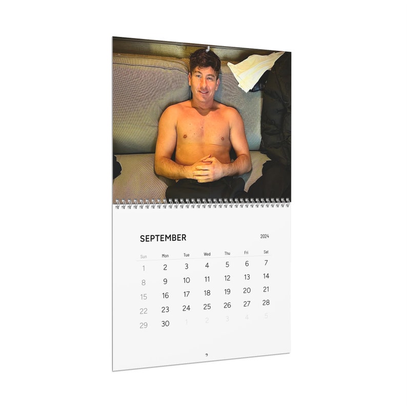 Barry Keoghan 2024 Calendar Barry Keoghan, Irish Actor Merch Gift for