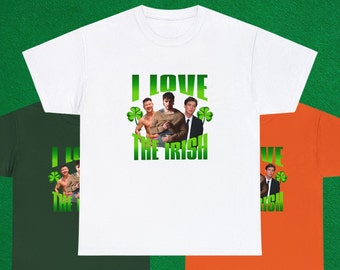 Men of Ireland, St Patricks Day T-Shirt | Barry Keoghan Gift | Paul Mescal Merch | Cillian Murphy Tee | Irish Green Funny Shirt | Irish Gift