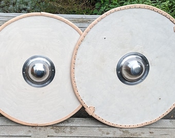 Viking Round Shields for Medieval Reenactment and Combat