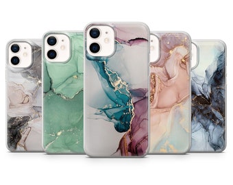 Coque Marmor pour iPhone 15, 14, 13, 12, 11, Xr, Samsung S23 Ultra, S22, S21FE, A54, A34, A14, Pixel 8, 7A, 7Pro, 6Pro