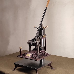 Prensa rotativa de clic para cuero – First Chip Tools