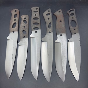 Sleipner Stahl Messerklinge Rohling, Outdoor Messer Zubehör, Jagd Camping Bushcraft Messer Maker Material