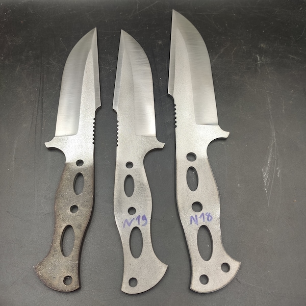 Een van de beste jachtmessen, False Edge Outdoor Blade, Knife Making Supplies, Knife Maker Gift