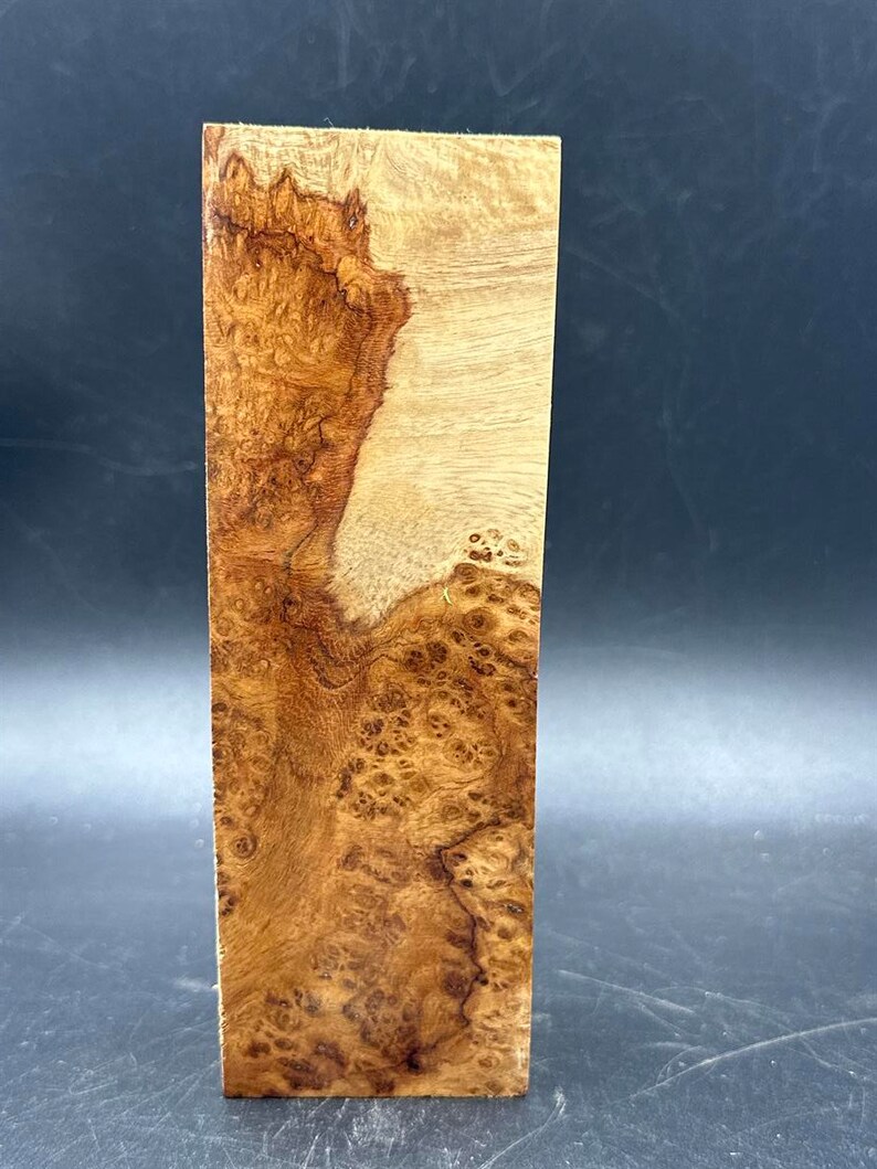 Amboyna Burl Wood Blank Knife Handle Material Knife Making - Etsy