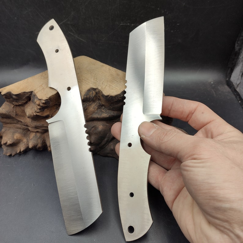 Sheepfoot Knife Blank, Outdoor Cleaver Blade, Knife Maker Supplies
