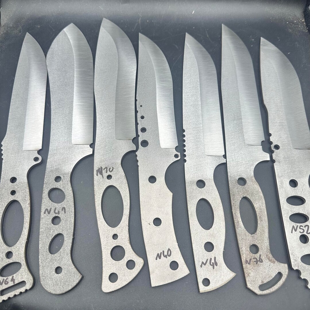 Large Knife Making Blank, N690 Steel Outdoor Blades, Knife Maker