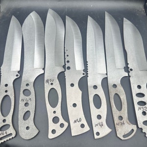 Large Knife Making Blank, N690 Steel Outdoor Blades, Knife Maker Supplies