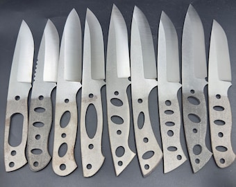 N690 Steel Knife Blade Blank, Outdoor Knife Making Supplies, Hunting Camping Bushcraft Knife Maker Material
