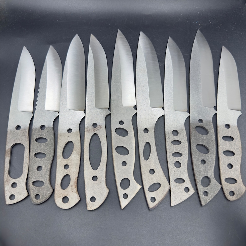 N690 Steel Knife Blade Blank, Outdoor Knife Making Supplies, Hunting