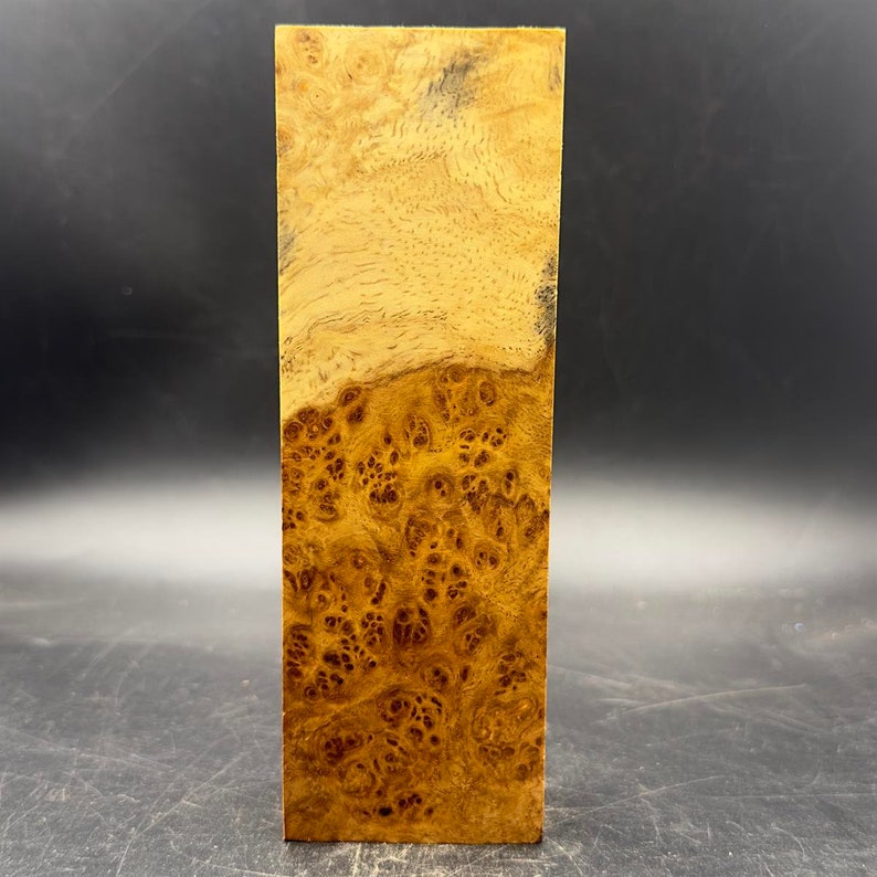 Amboyna Burl Wood Blank Knife Handle Material Knife Making - Etsy
