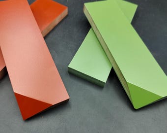 Solid Knife Scales, Knife Making Handle Material Compact Laminate, Alternative to G10 and micarta