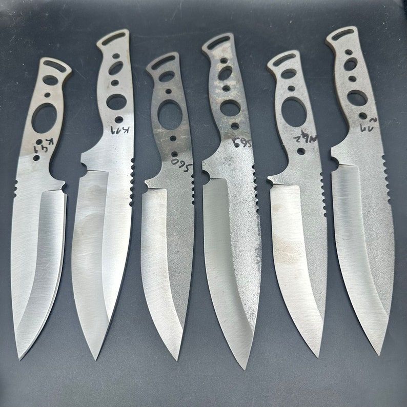 Outdoor Knife Making Blade Blank, Steel & Size Options, Ready to Build
