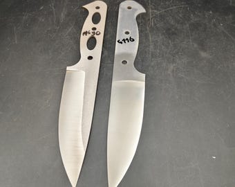 Lâmina de faca de cozinha Full Tang em aço inoxidável tratado termicamente, para fabricação de facas.