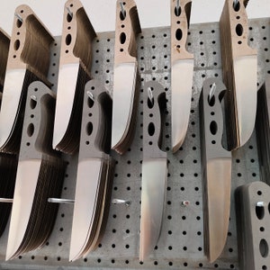 Kitchen Blade Blank, All Purpose Chef Knife Maker Supplies, Stainless N690 Vanax Aebl Steel Butcher Set Options