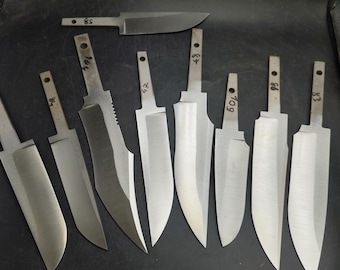 Puukko Knife Making Blank, ostrze Bowie ze stali N690 poddanej obróbce cieplnej, materiały do produkcji noży