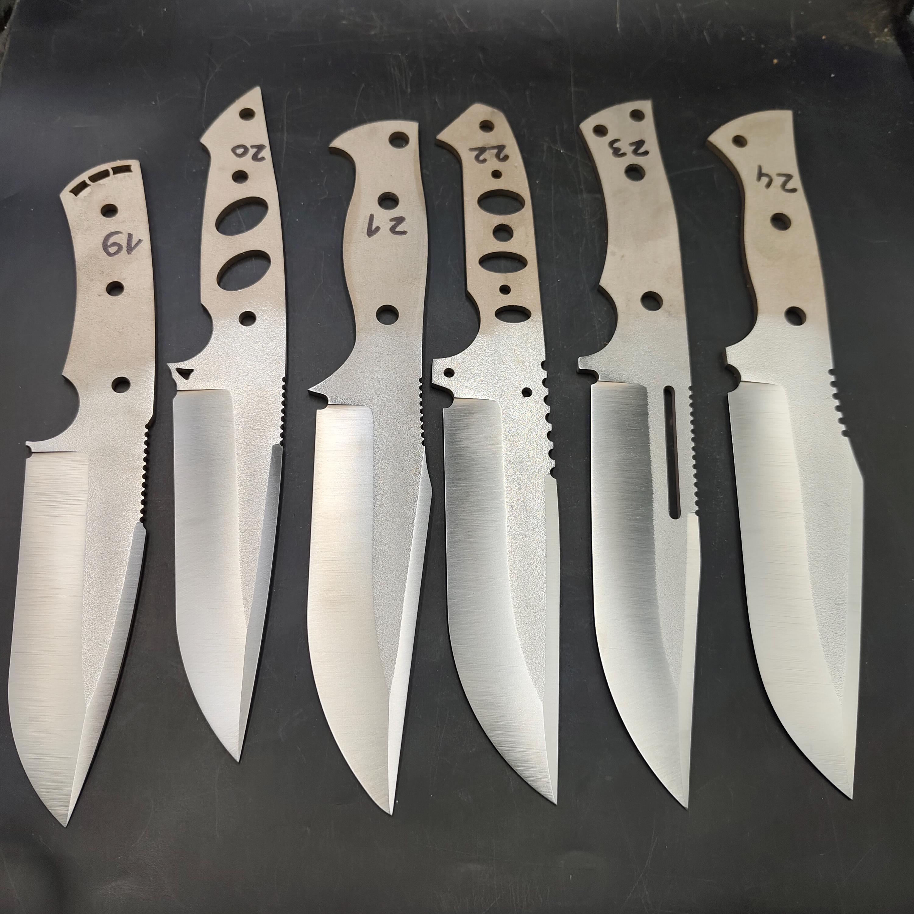D2 Blade Blank, Heat Treated Knife Making Supplies, Böhler K110 Carbon Steel