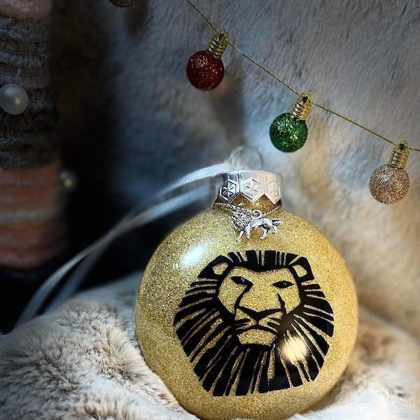 Disney Lion King Broadway Show Ornament, Simba, Broadway Musical ornament , personalized ornament