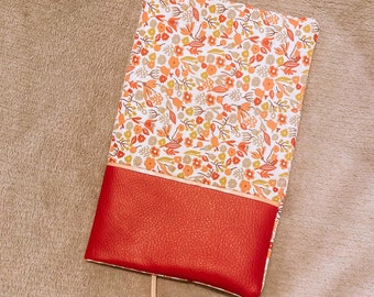 Fabric book cover
