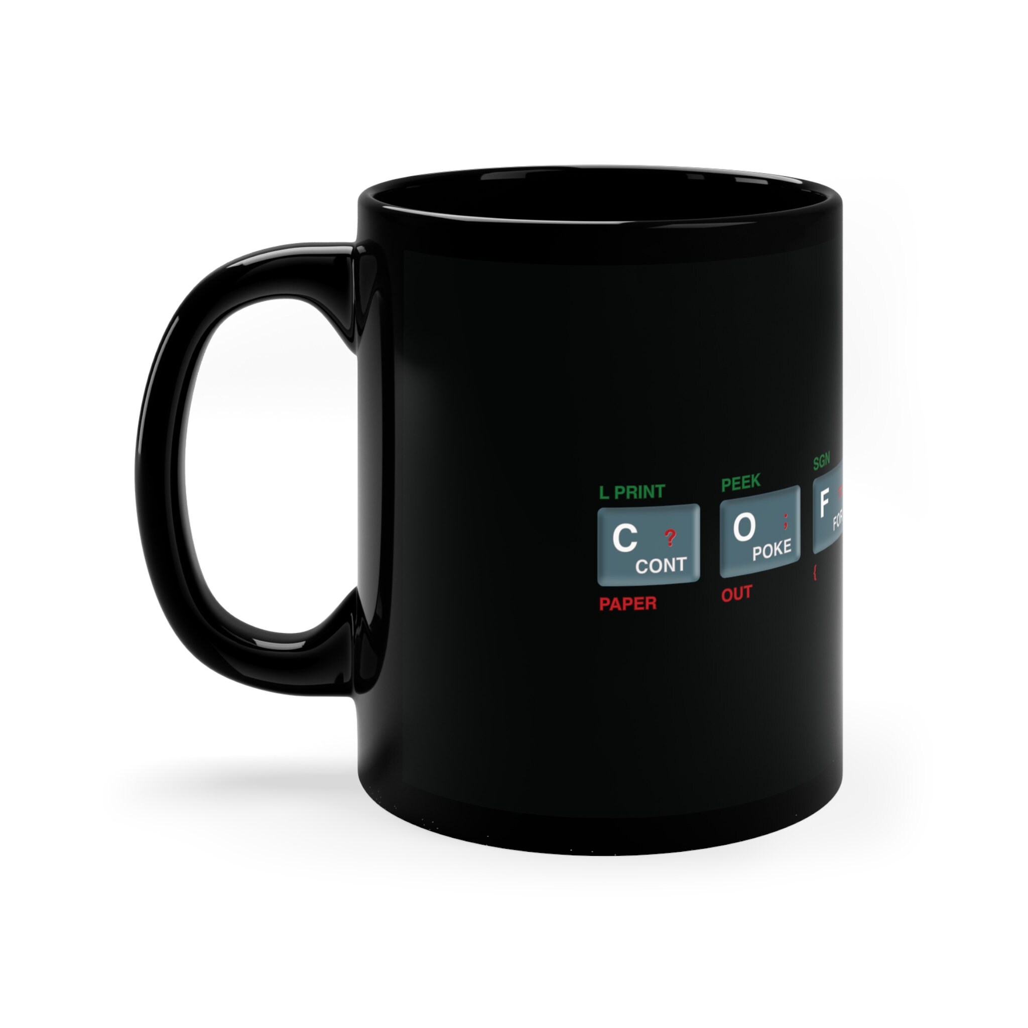 ZX Spectrum COFFEE Retro Black Mug 11oz - Etsy