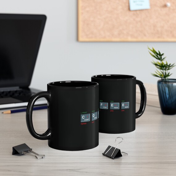 ZX Spectrum COFFEE Retro Black Mug 11oz - Etsy