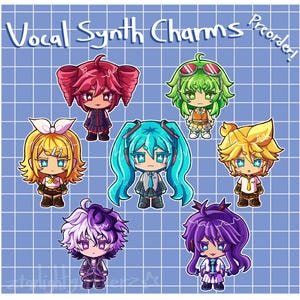 IN STOCK**Vocaloid Acrylic Keychains Series One
